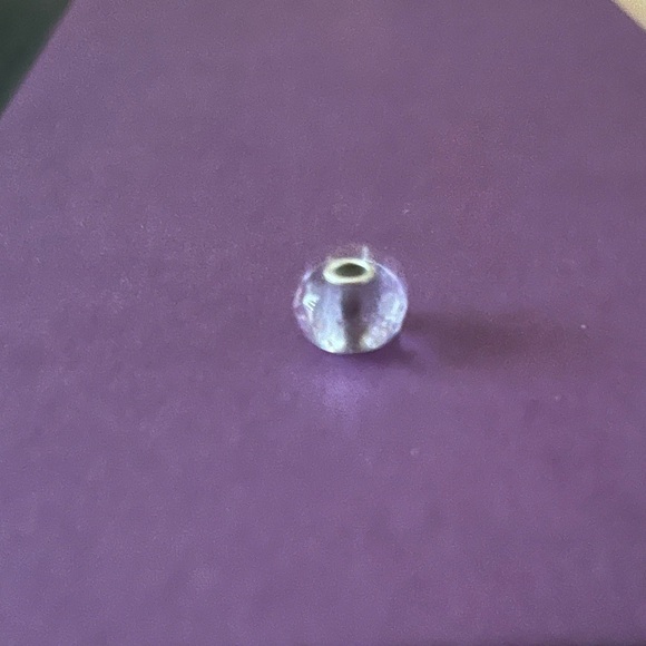 Trollbeads Retired Lavender Prism bead. TGLBE-10219. - Picture 5 of 6